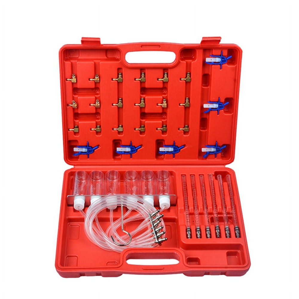 Injector Flow Test Tool Kit Common Adaptor Fuel Tester Set Injector Adaptors Common Injector Flow Test Tool Fuel Tester