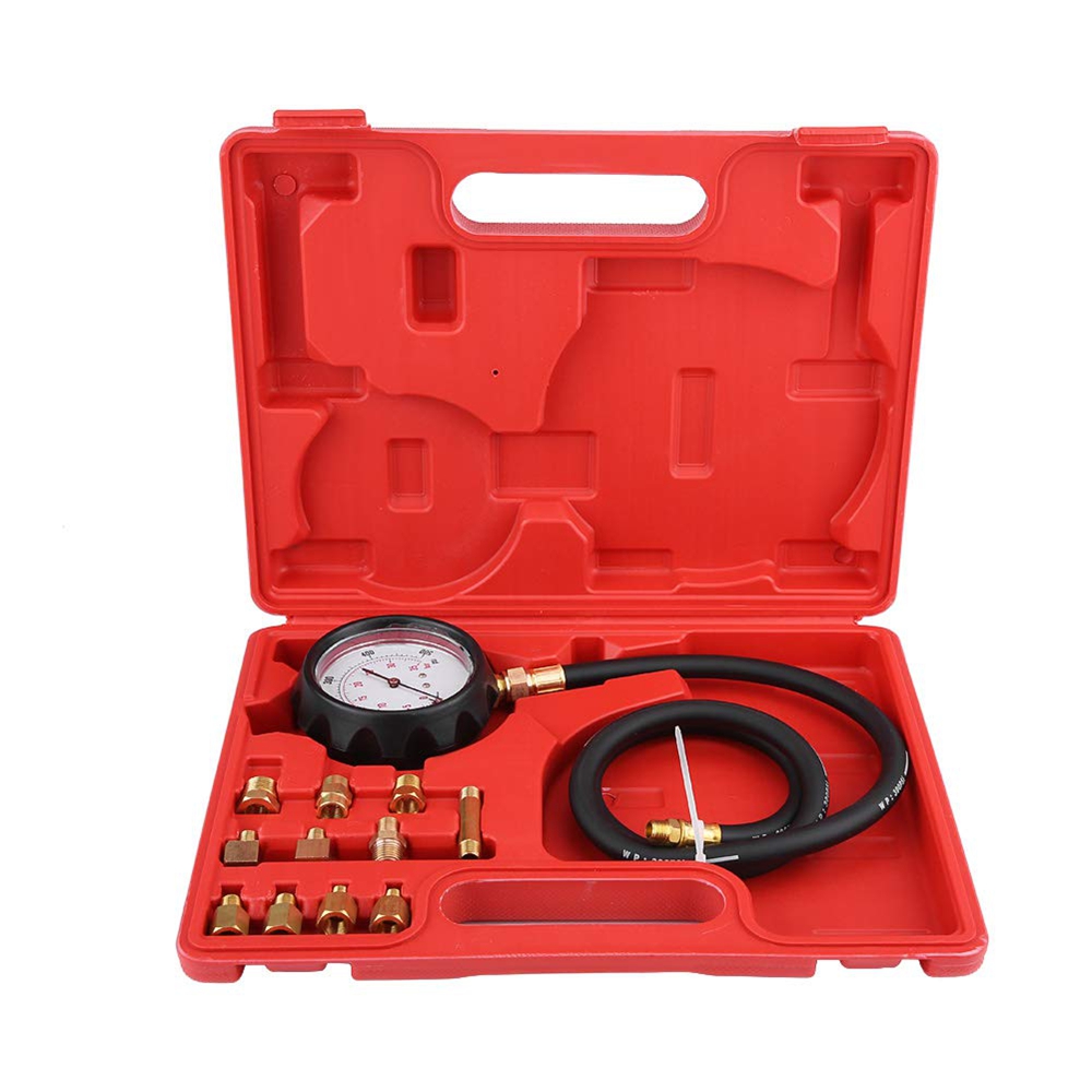  0-500PSI Engine Oil Pressure Gauge Transmission Fluid Diagnostic Tester Tool Kit