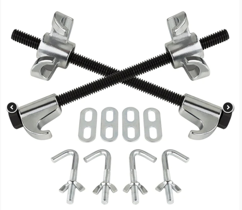  Heavy Duty Coil Spring Compressor Tool with Clamps