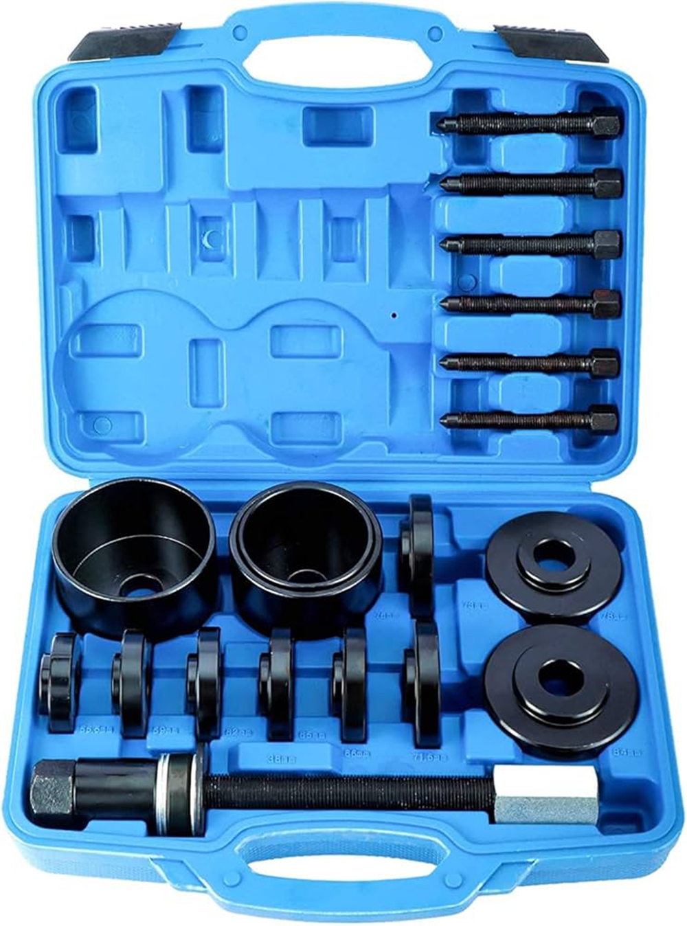 19pcs Front Wheel Drive Bearing Removal Installation Service Tool Kit Bearing Install Master Set Wheel Bearing Removal Kit