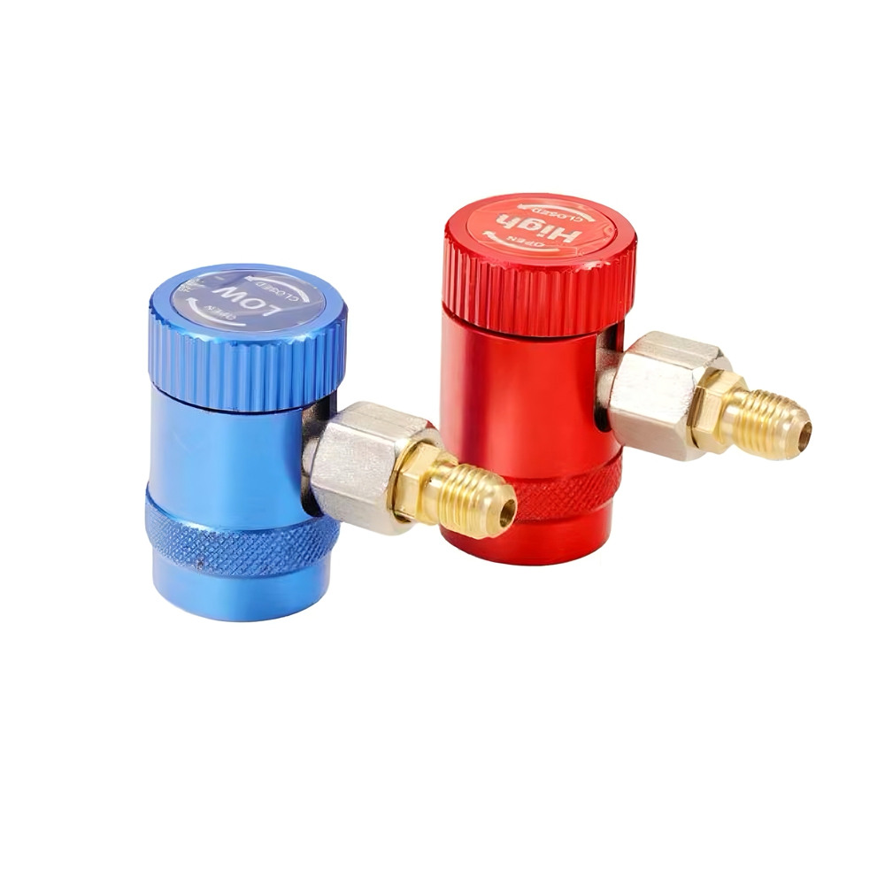 Couplings Air Conditioning Service Port Adapter Suitable for and Durable Quality for R1234yf Refrigerant