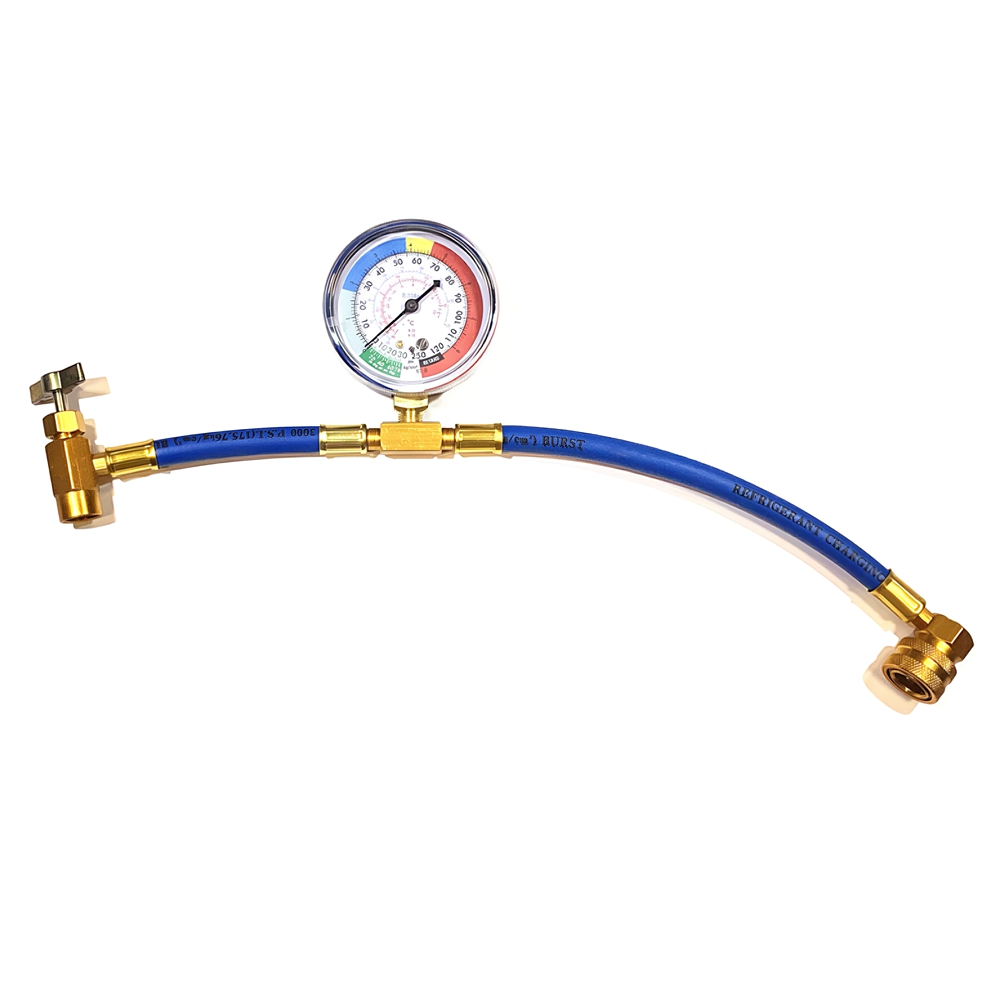 Car R134A Hose A/C Air Conditioning Recharge Hose Gas Gauge Tool Kit 340mm Accessories For Vehicles