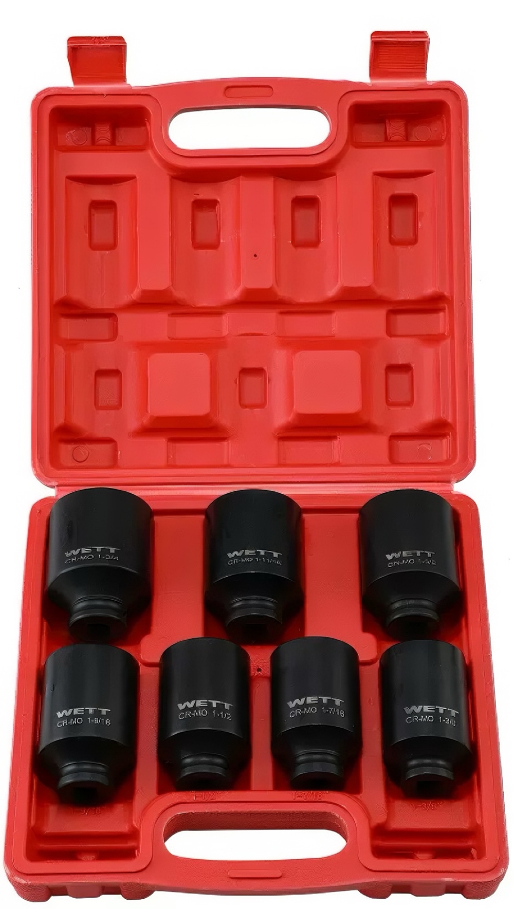 Juego De Dados Lmpacto 1/2 Grandes Estandar Uso Pesado 7 Pz